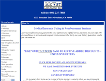 Tablet Screenshot of mcveyseminars.com